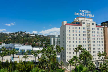 The Hollywood Roosevelt hotel